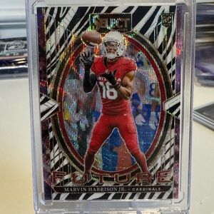 2024 Marvin Harrison Jr. CASE HIT Black Zebra Panini Select Prizm Mint condition